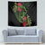 New Zealand Chameleon and Gecko Tapestry Maori Silver Fern and Pohutukawa Decoration