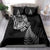 Personalised New Zealand Maori Art Tattoo and Silver Fern Bedding Set