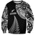 Personalised New Zealand Maori Art Tattoo and Silver Fern Sweatshirt