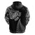 Personalised New Zealand Maori Art Tattoo and Silver Fern Zip Hoodie