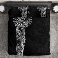 Polynesian Art Traditional Tattoo Pattern Bedding Set LT03 Black - Polynesian Pride