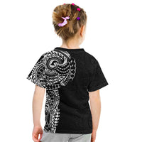 Polynesian Art Traditional Tattoo Pattern Kid T Shirt LT03 - Polynesian Pride