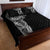 Polynesian Art Traditional Tattoo Pattern Quilt Bed Set