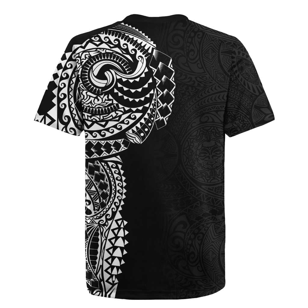 Polynesian Art Traditional Tattoo Pattern Rugby Jersey LT03 - Polynesian Pride