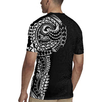 Polynesian Art Traditional Tattoo Pattern Rugby Jersey LT03 - Polynesian Pride