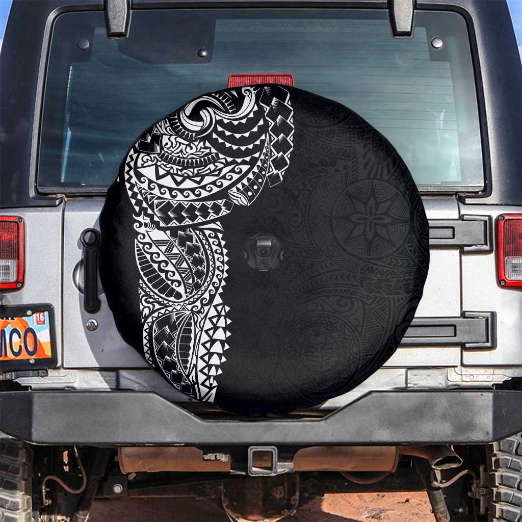 Polynesian Art Traditional Tattoo Pattern Spare Tire Cover