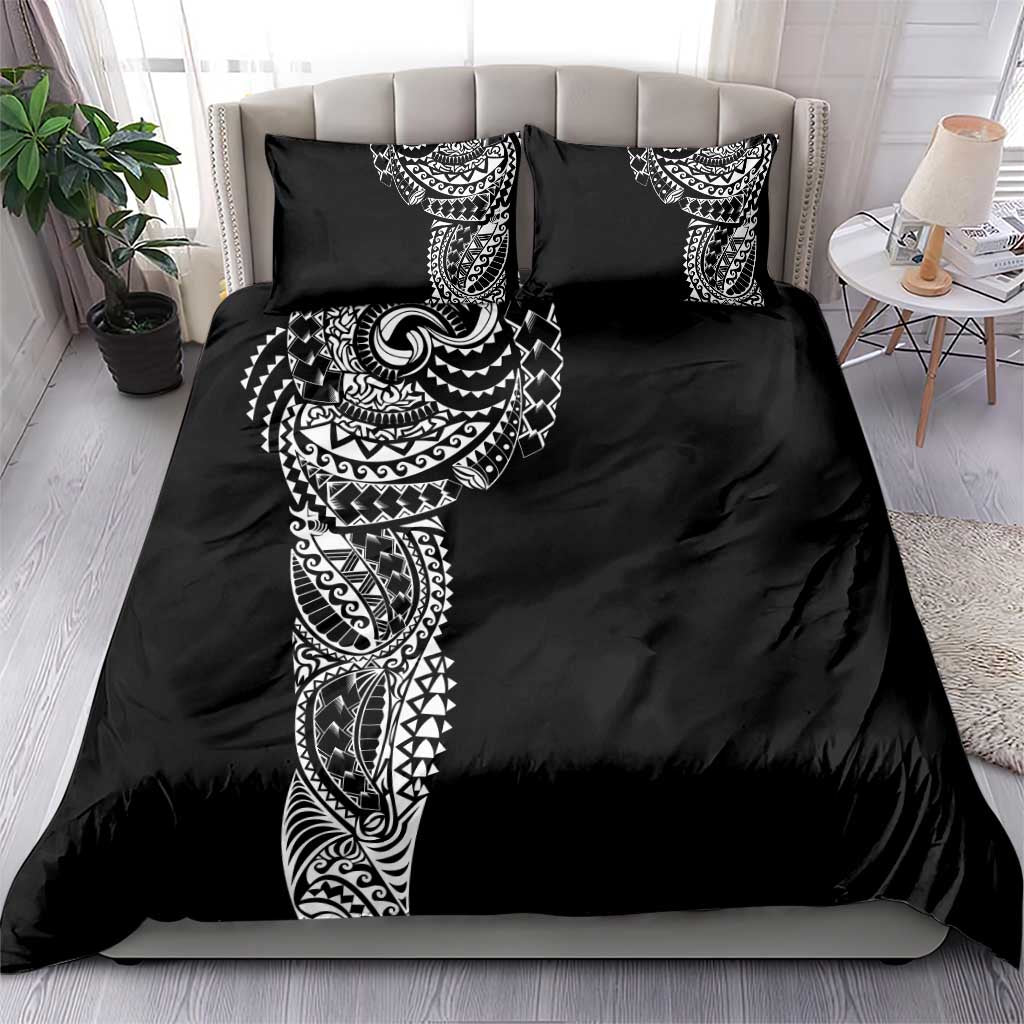 Polynesian Art Traditional Tattoo Bedding Set Simple Style LT03 - Polynesian Pride