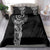 Polynesian Art Traditional Tattoo Bedding Set Simple Style