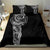 Polynesian Art Traditional Tattoo Bedding Set Simple Style