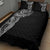 Polynesian Art Traditional Tattoo Quilt Bed Set Simple Style