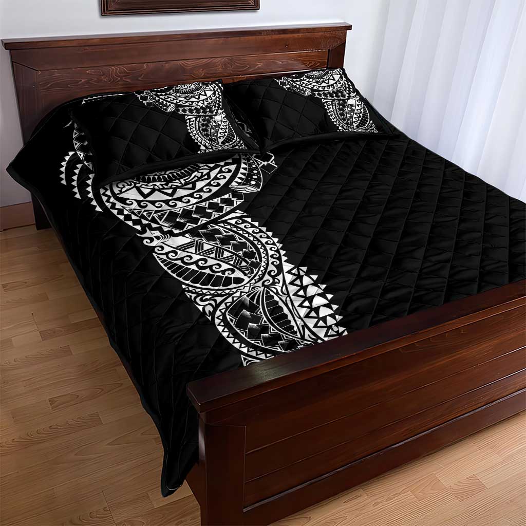 Polynesian Art Traditional Tattoo Quilt Bed Set Simple Style LT03 - Polynesian Pride