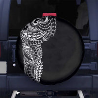 Polynesian Art Traditional Tattoo Spare Tire Cover Simple Style LT03 - Polynesian Pride