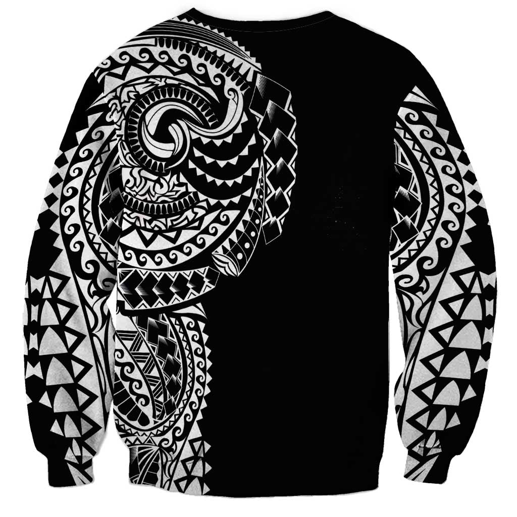 Polynesian Art Traditional Tattoo Sweatshirt Simple Style LT03 - Polynesian Pride