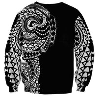 Polynesian Art Traditional Tattoo Sweatshirt Simple Style LT03 - Polynesian Pride