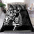 New Zealand Maori Warrior Rugby Bedding Set Silver Fern