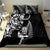 New Zealand Maori Warrior Rugby Bedding Set Silver Fern