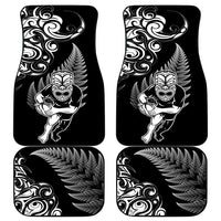 New Zealand Maori Warrior Rugby Car Mats Silver Fern LT03 - Polynesian Pride