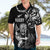 New Zealand Maori Warrior Rugby Hawaiian Shirt Silver Fern