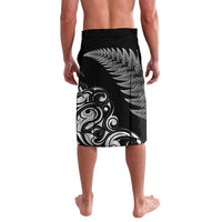 New Zealand Maori Warrior Rugby Lavalava Silver Fern LT03 - Polynesian Pride