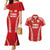 Custom Tonga Pacific Rugby 2024 Couples Matching Mermaid Dress and Hawaiian Shirt Ngatu Tribal Pattern