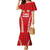 Custom Tonga Pacific Rugby 2024 Family Matching Mermaid Dress and Hawaiian Shirt Ngatu Tribal Pattern