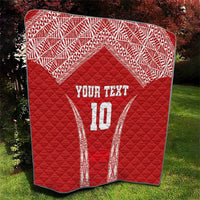 Custom Tonga Pacific Rugby 2024 Quilt Ngatu Tribal Pattern LT03 - Polynesian Pride