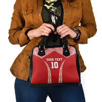 Custom Tonga Pacific Rugby 2024 Shoulder Handbag Ngatu Tribal Pattern LT03 - Polynesian Pride