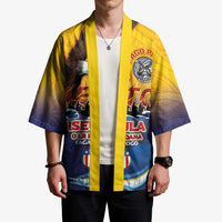American Samoa Fautasi Kimono Bald Eage and Sailfish with Kakau Motifs LT03 - Polynesian Pride