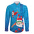 Hawaiian Santa Claus Snorkeling Family Matching Mermaid Dress and Hawaiian Shirt Kakau and Polynesian Pattern