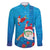 Hawaiian Santa Claus Snorkeling Family Matching Puletasi and Hawaiian Shirt Kakau and Polynesian Pattern