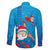 Hawaiian Santa Claus Snorkeling Family Matching Puletasi and Hawaiian Shirt Kakau and Polynesian Pattern