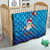 Hawaiian Santa Claus Snorkeling Quilt Kakau and Polynesian Pattern