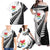 New Zealand Auckland Family Matching Off Shoulder Maxi Dress and Hawaiian Shirt Auckland's Emblem and Silver Ferns - Maori Art Tattoo