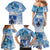 New Zealand Nelson Family Matching Mermaid Dress and Hawaiian Shirt Nelson's Flag and Seal - Maori Art Tattoo