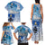 New Zealand Nelson Family Matching Tank Maxi Dress and Hawaiian Shirt Nelson's Flag and Seal - Maori Art Tattoo