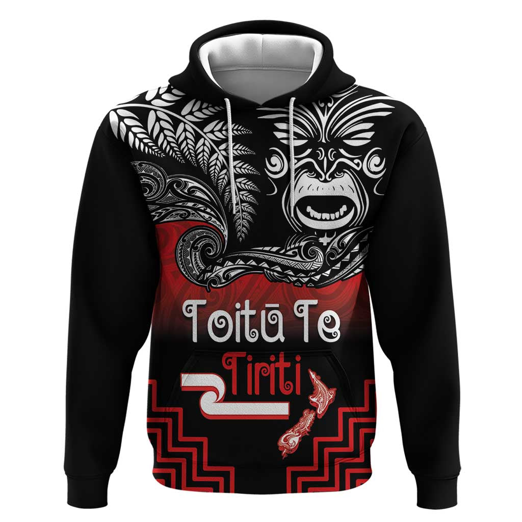 Aotearoa Toitu Te Tiriti Hoodie New Zealand Honour the Treaty - Fight Together