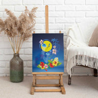 Palau Jellyfish Canvas Wall Art Ocean Heritage Tropical Plants LT03 - Polynesian Pride
