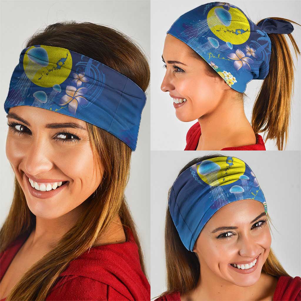 Palau Jellyfish Neck Gaiter Ocean Heritage Tropical Plants LT03 - Polynesian Pride
