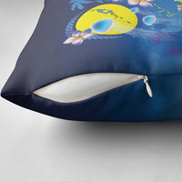 Palau Jellyfish Pillow Cover Ocean Heritage Tropical Plants LT03 - Polynesian Pride