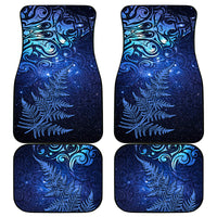 New Zealand Matariki Car Mats Maori Pattern and Silver Fern LT03 - Polynesian Pride