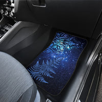 New Zealand Matariki Car Mats Maori Pattern and Silver Fern LT03 - Polynesian Pride