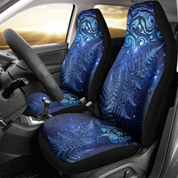New Zealand Matariki Car Seat Cover Maori Pattern and Silver Fern LT03 - Polynesian Pride