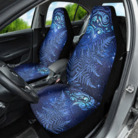 New Zealand Matariki Car Seat Cover Maori Pattern and Silver Fern LT03 - Polynesian Pride