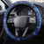 New Zealand Matariki Steering Wheel Cover Maori Pattern and Silver Fern