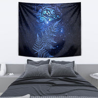 New Zealand Matariki Tapestry Maori Pattern and Silver Fern LT03 - Polynesian Pride