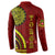 Kolisi Tonga Atele Button Sweatshirt Ngatu and Polynesian Pattern