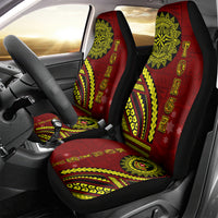 Kolisi Tonga Atele Car Seat Cover Ngatu and Polynesian Pattern LT03 - Polynesian Pride