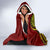 Kolisi Tonga Atele Hooded Blanket Ngatu and Polynesian Pattern