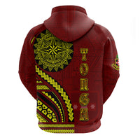 Kolisi Tonga Atele Hoodie Ngatu and Polynesian Pattern LT03 - Polynesian Pride