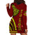 Kolisi Tonga Atele Hoodie Dress Ngatu and Polynesian Pattern